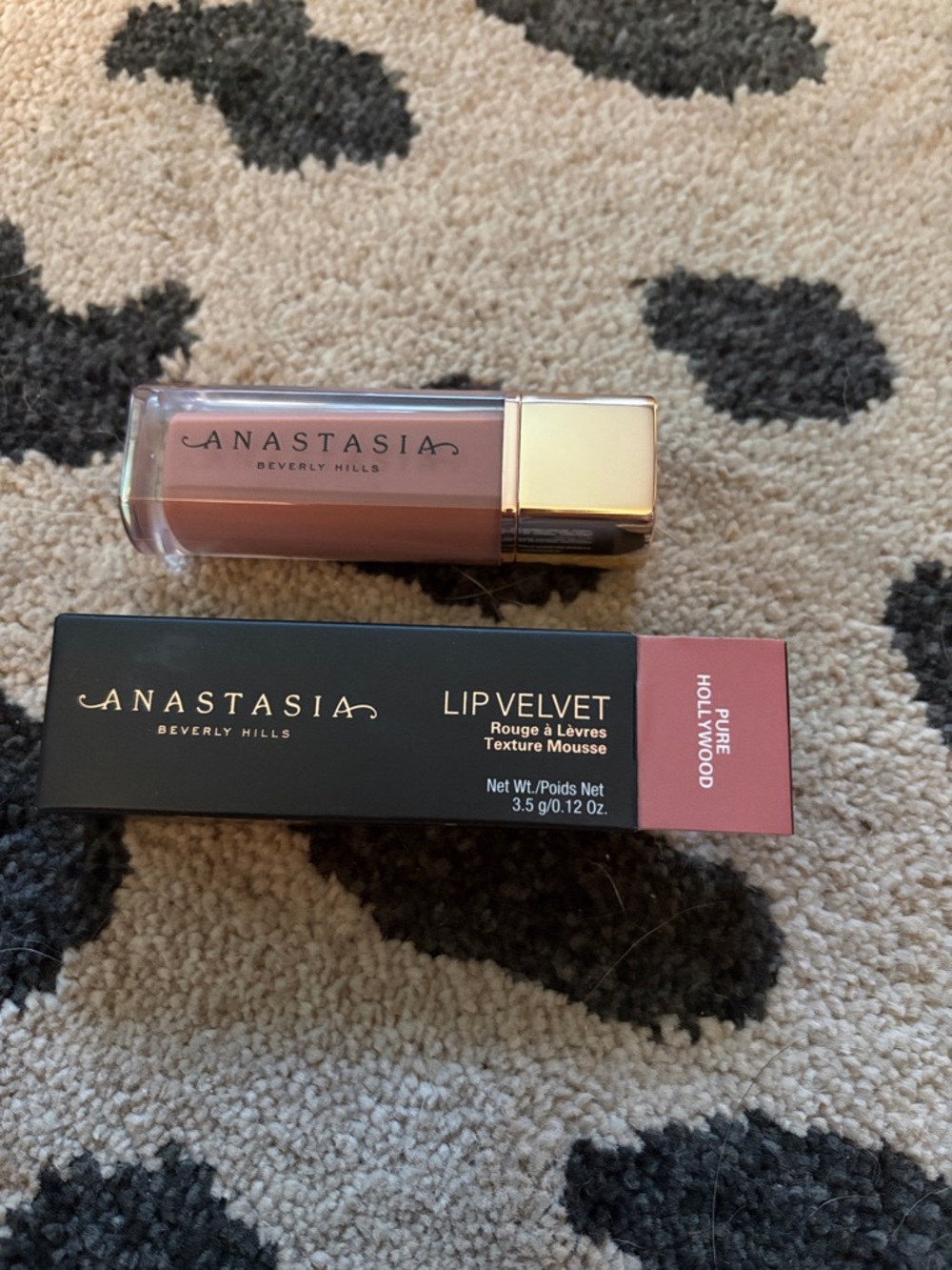 Anastasia Beverly Hills Lip Velvet Liquid Lipstick — Pure Hollywood Mauve Pink